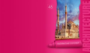 Architecture Concept | Iconic Landmarks Revealed Through Torn Paper Roll Patterns