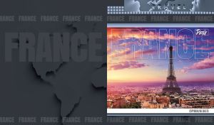 European Cities | Colorful Elevated Views | Against dark grey theme