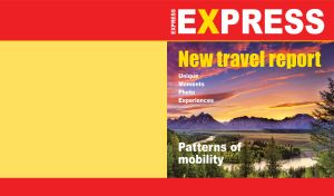 Express | Travel Magazine Cover Design