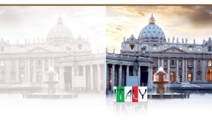 Famous Architecture | Iconic Global Landmarks on Faded Duplex | on White