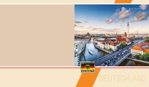 Berlin Television Tower in Germany on a beige postcard