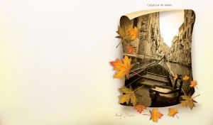 Venetian Sepia | Classic Italy Views with Curled Edges