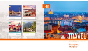 Aerial view at Budapest, Hungary in the city lights in yellow and blue hues