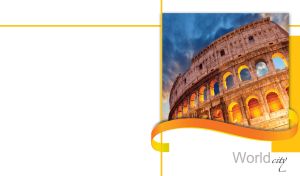 Twilight Reverie | World City Landmarks on White