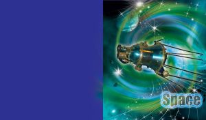 Space | Metallic Satellites and Celestial Spirals