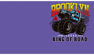 Big Foot | Monster Truck Logos on Monochrome Backdrops