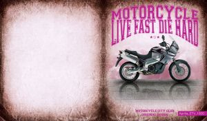 Motorcycle City Club | Original Designs on Leather Vignettes