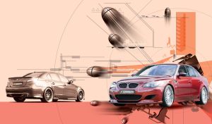 Galactic and Land Drives | Vehicles Launching on Colorful Backdrops