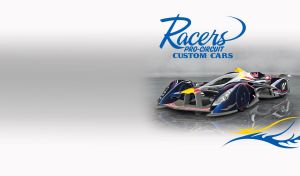 Racers | Pro Circuit Custom Cars on Pastel White Vignettes