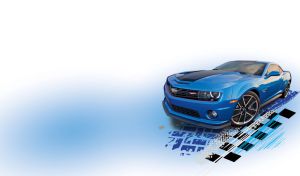 Vibrant Rides | Sport Cars in Kaleidoscope Gradient Hues | on White