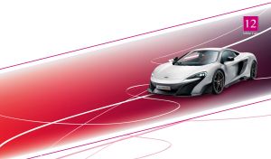 White Cars | Speeding Through Colorful Tracks | on White