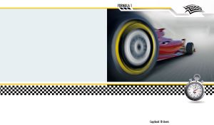 Blurry shot of a dark red F1 car isolated on white with a race stripe