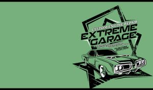 Retro Ride | Classic Car Illustration in Monochrome Posters