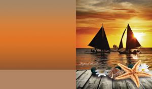 Tropical Paradise | Sailboats & Natural Decor