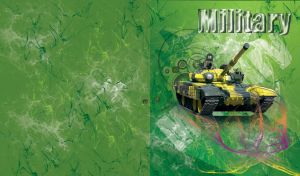 Military | Tanks, rocket launcher and fighter jets on smoky backdrops