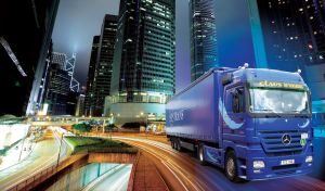 Trucks and Skyscrapers | Drives Through Night City