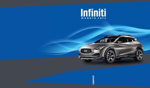 Modern silver grey crossover on a navy blue abstract wavy backdrop