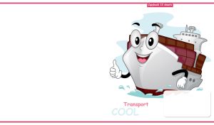 Animated white tanker with a big smile on a white backdrop