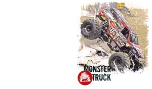 Monster Truck | Grunge Giants in Action on White