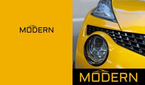 Modern | Vibrant Car Headlights Close-Up