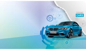 Classic Drive Dreams | Concept Cars on Pastel Techno Patterns